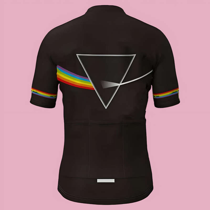 Triangle Rainbow Men's Cycling Shirt