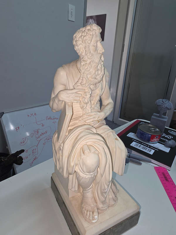 A Gianelli Marble Statue