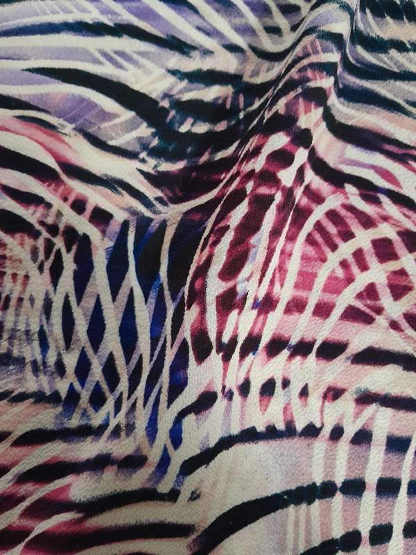 Ladies Top - Woolworths/David Jones - Abstract - Secondhand - size 22