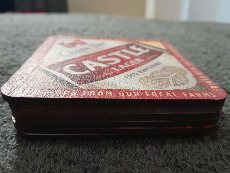 Coaster set - Branded - Castle Lager Beer