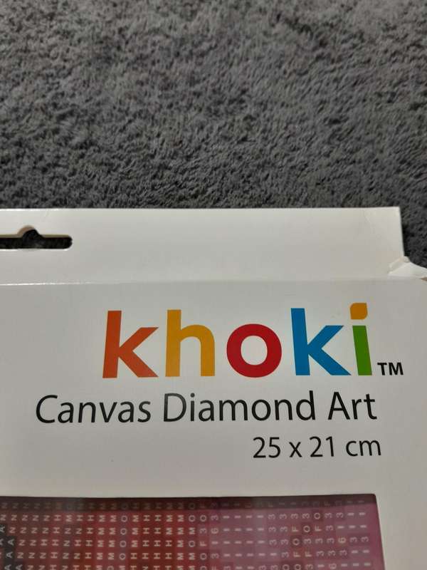 Khoki canvas diamond art craft kit