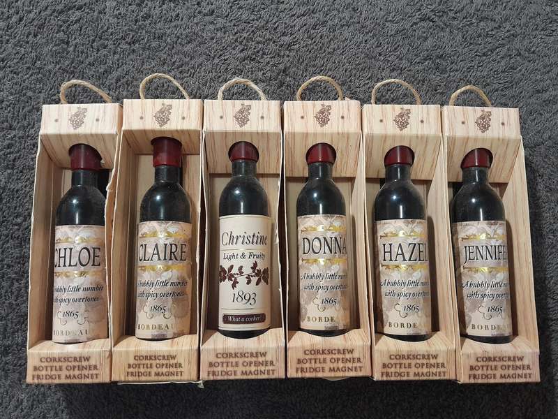 Novelty Wine Bottle Corkscrew/Opener