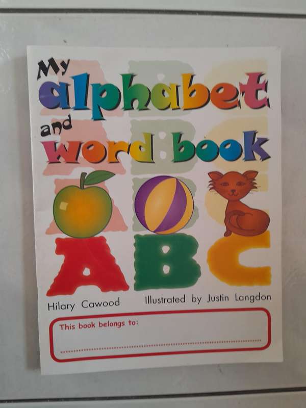 My alphabet and word book
