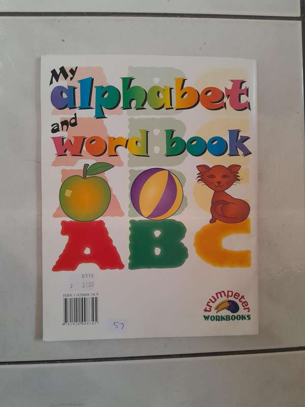 My alphabet and word book