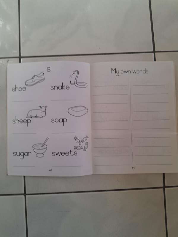 My alphabet and word book