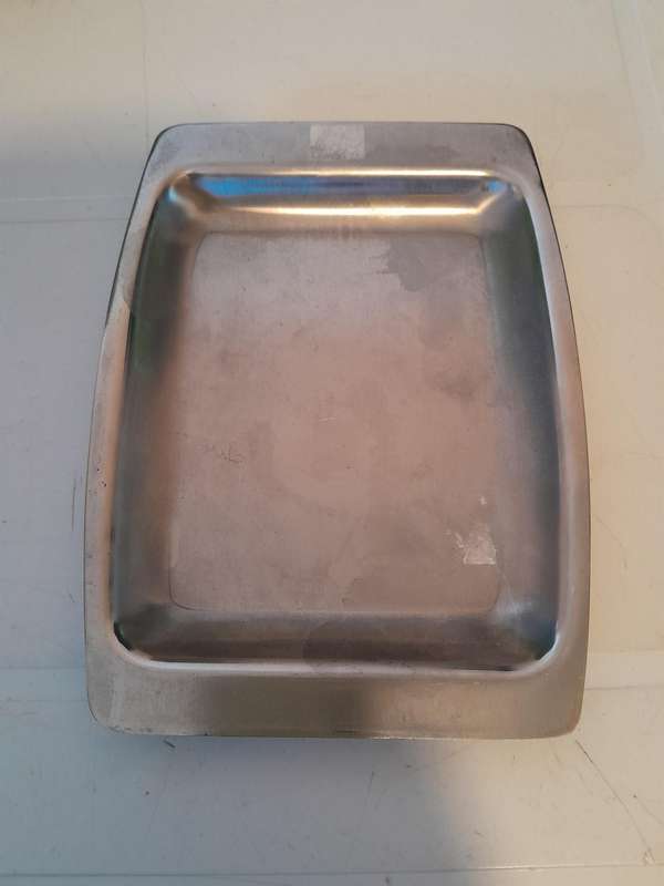 Citimetal Durban Stainless Steel Tray - 16x12cm - Vintage Kitchenware