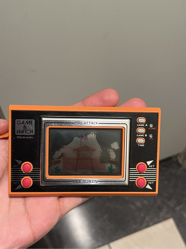 Nintendo Game & Watch Fire Attack (Model ID-29)