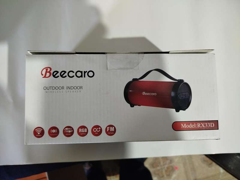 Bluetooth Speaker Outdoor Indoor Beecaro