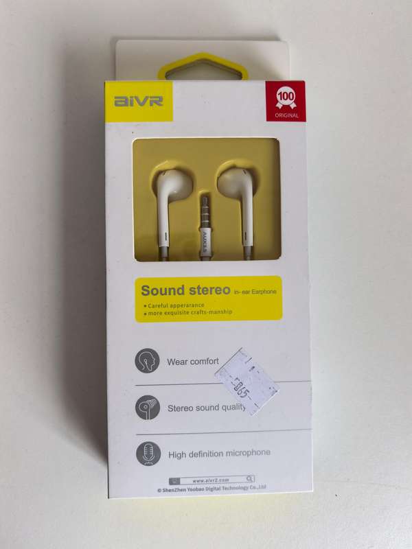 sound stereo earphones