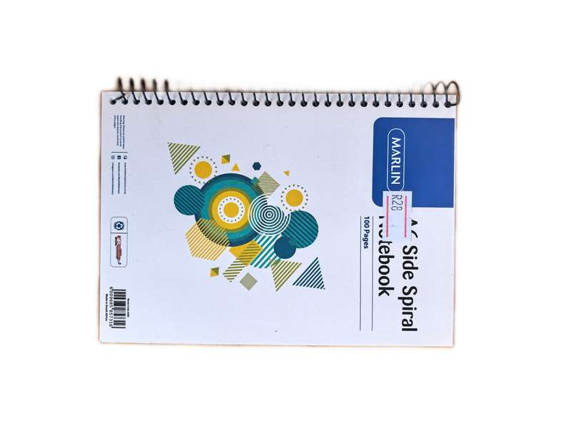 A6 side spiral notebook