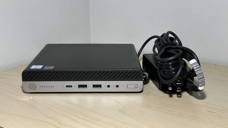 HP ProDesk 600 G3 Mini Core i3 6th Gen 256ssd/8gb Ram