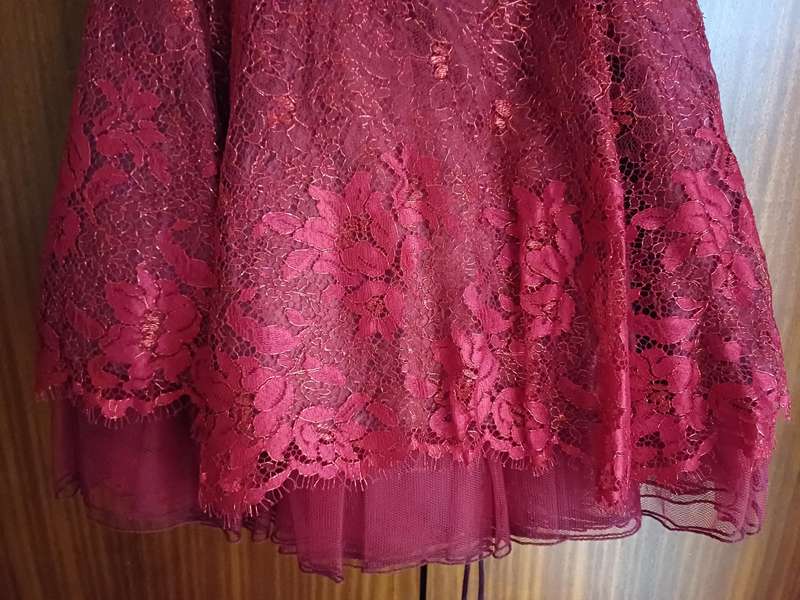 Carmine red Matric farewell event evening cocktail dress size Medium