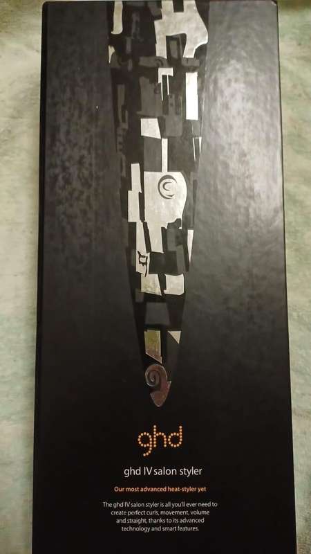 GHD IV Salon Styler wide-plate hair straightener iron