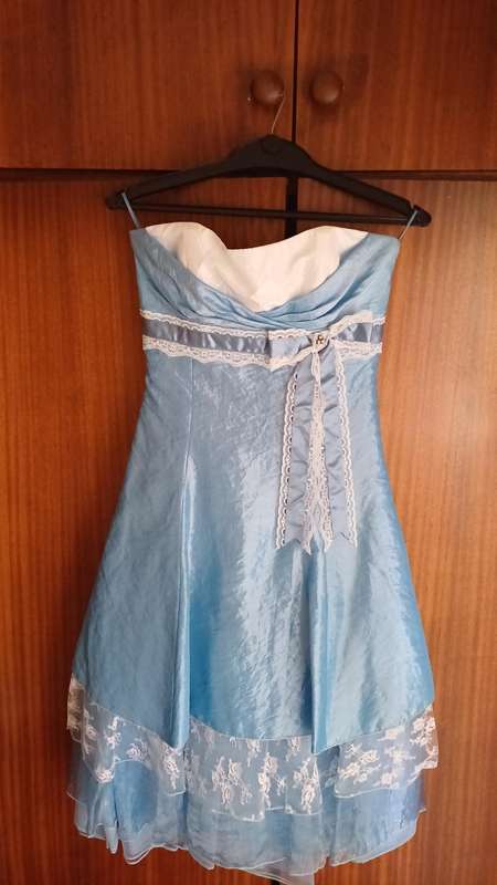 Cornflower Blue Matric farewell event cocktail dress size Medium