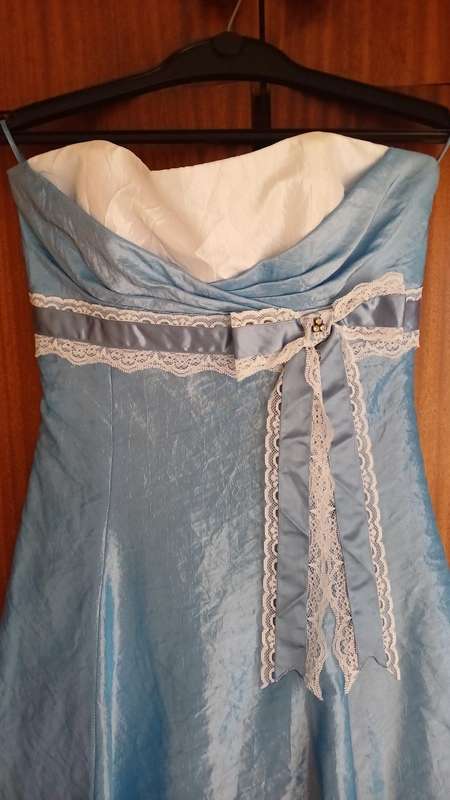 Cornflower Blue Matric farewell event cocktail dress size Medium