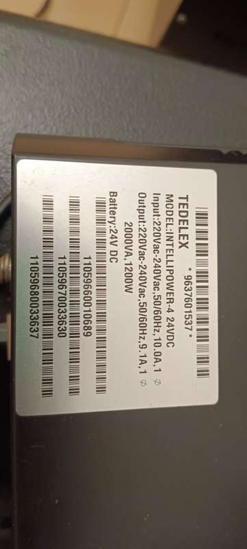 Tedelex trolley inverter x 2