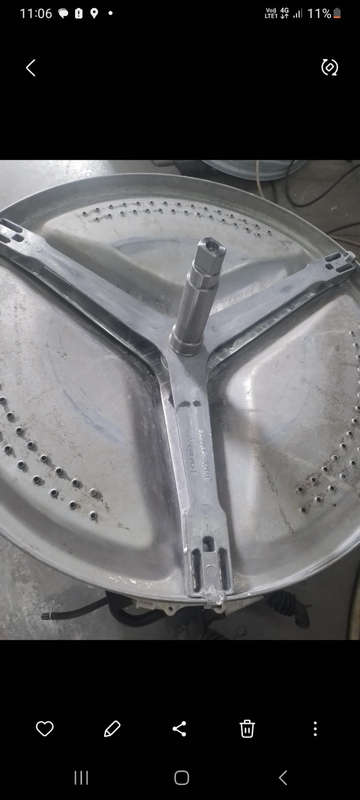 Washing machines spider gear