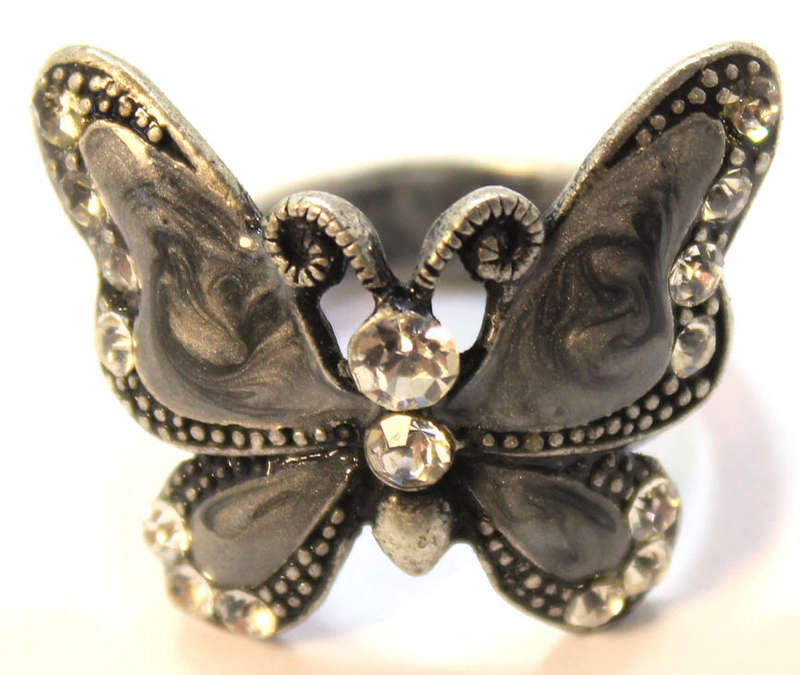 Vintage Style Butterfly Ring