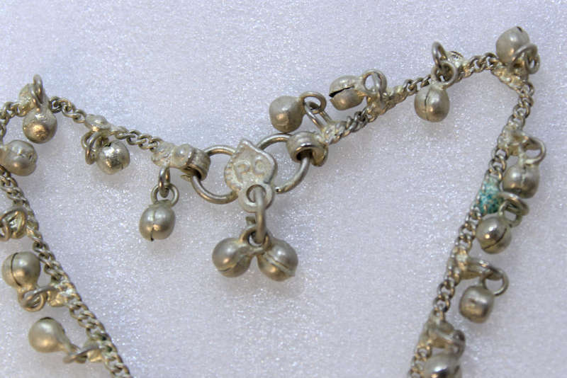 Vintage Style Ladies Bracelet With Small Round Ball Charms