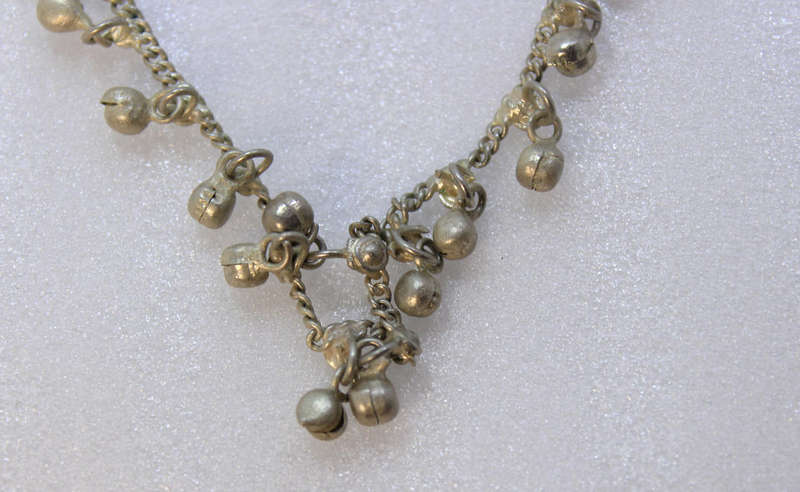 Vintage Style Ladies Bracelet With Small Round Ball Charms
