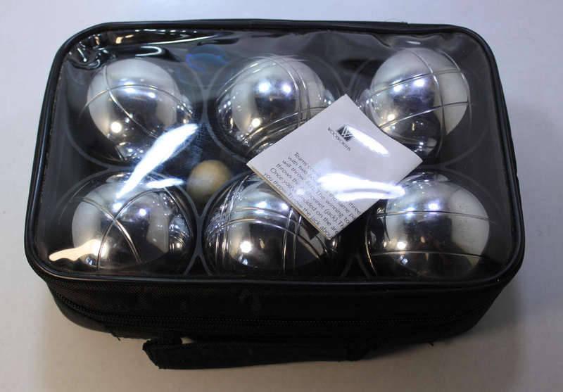 Set of Boule Balls in Bag with Rules by Woolworths