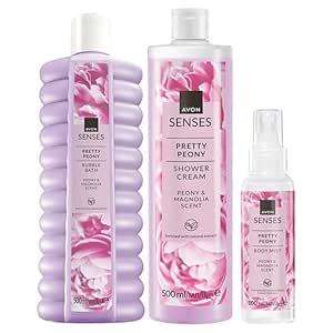 Avon Senses Pretty Peony Body Fragrance Gift Set