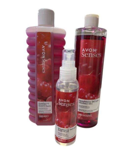 Avon Raspberry Delight Body Fragrance Gift Set