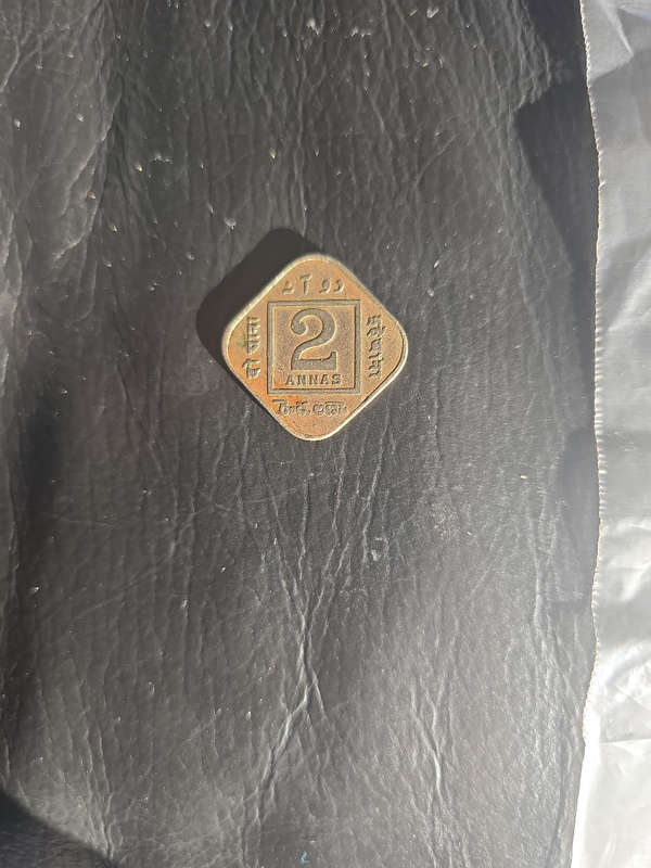 2 ANNAS 1925 INDIA COIN