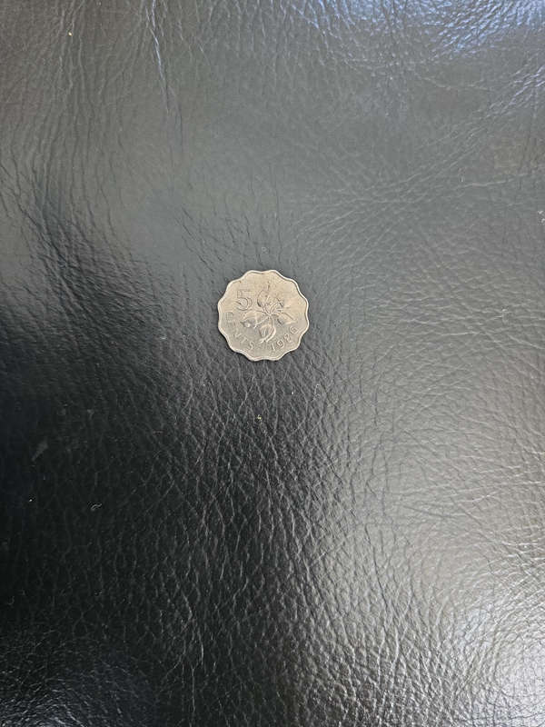 Swaziland 5c coins