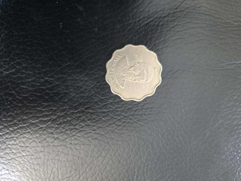 Swaziland 20c coin 1975