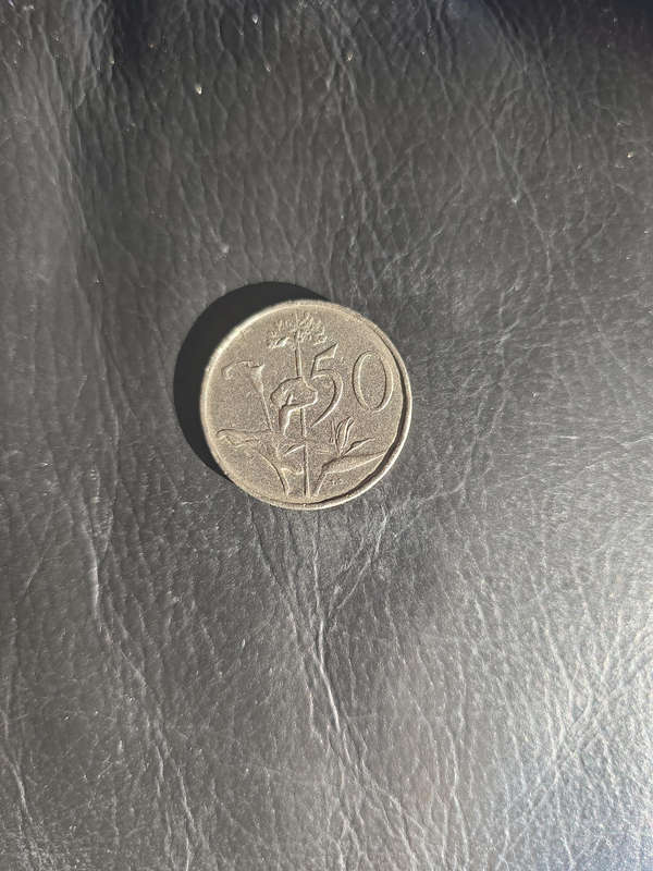 1979 south africa Suid-Afrika 50c