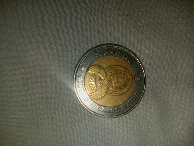 R5 mandela coin 2008