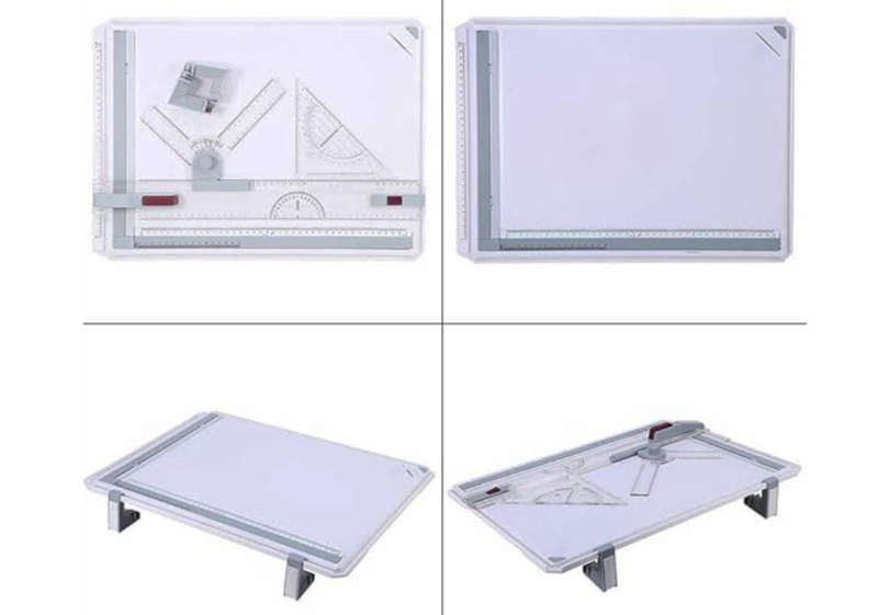 A3 Drawing Board Set, Technical Drafting Table Metric System