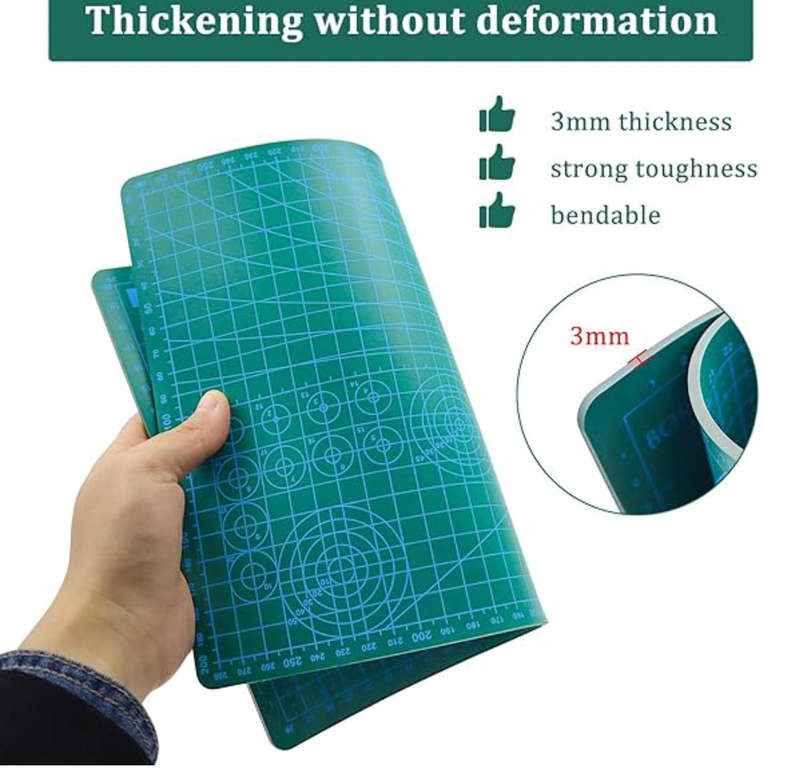 A3 Cutting Mat - Double Sided Self Healing PVC Board