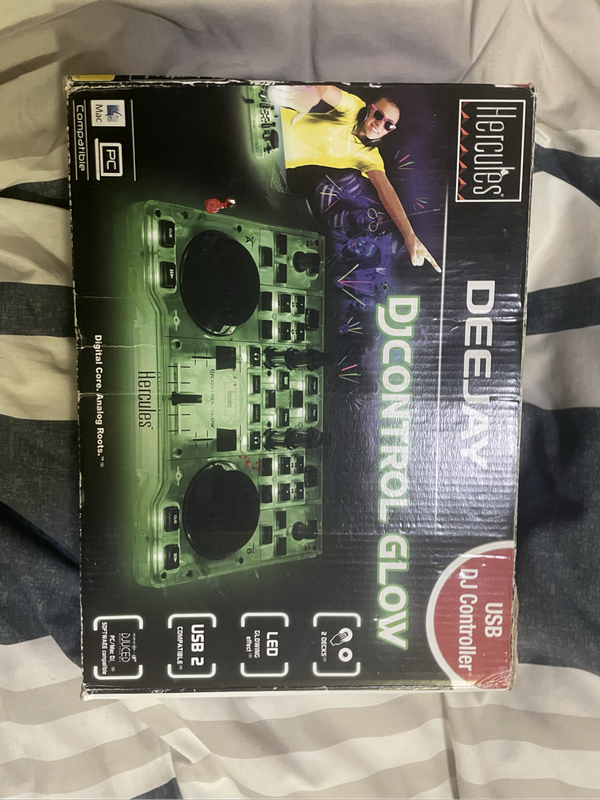 Hercules DJ control glow