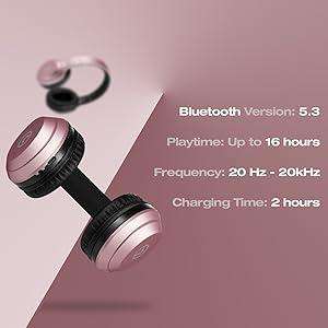 Amplify Chorus 2.0 Bluetooth Headphones - Rose Gold