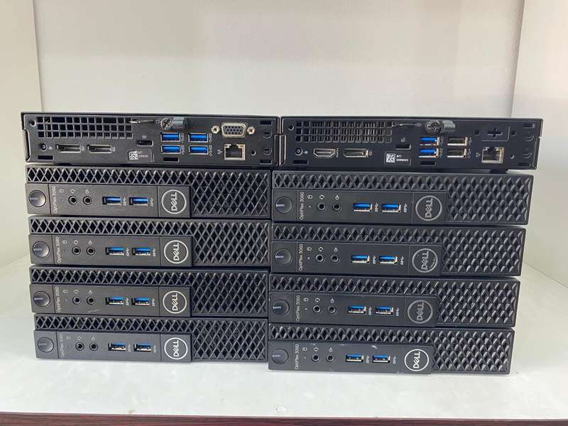 Dell Optiplex 3060 Tiny Core i5 - 8 Gen Mini Desktops 256 Ssd  8 Gb Ram DDR 4Dell Optiplex 3060 Tiny