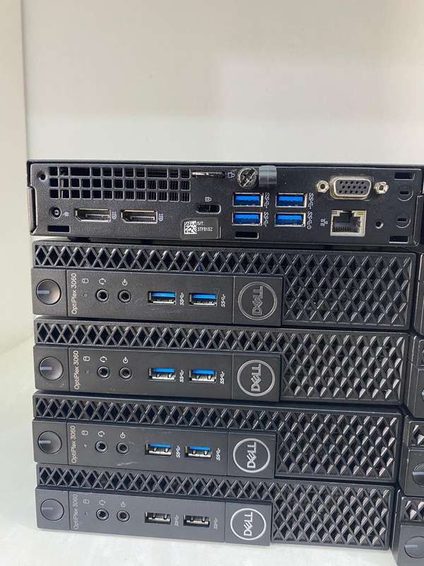 Dell Optiplex 3060 Tiny Core i5 - 8 Gen Mini Desktops 256 Ssd  8 Gb Ram DDR 4Dell Optiplex 3060 Tiny