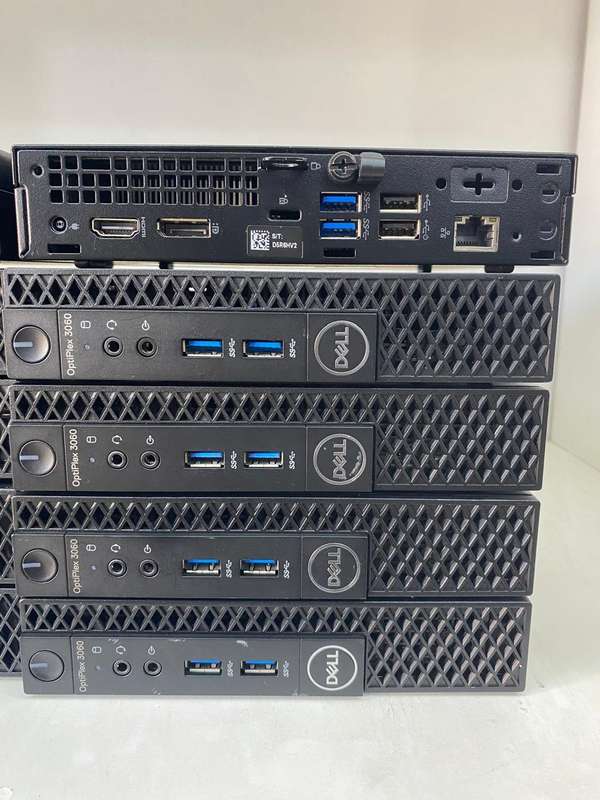 Dell Optiplex 3060 Tiny Core i5 - 8 Gen Mini Desktops 256 Ssd  8 Gb Ram DDR 4Dell Optiplex 3060 Tiny