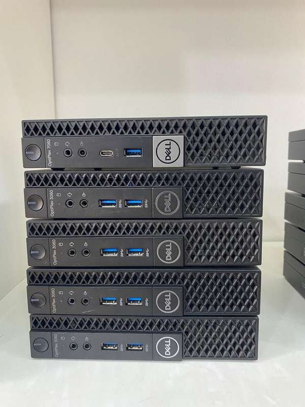 Dell Optiplex 3060 Tiny Core i5 - 8 Gen Mini Desktops 256 Ssd  8 Gb Ram DDR 4Dell Optiplex 3060 Tiny