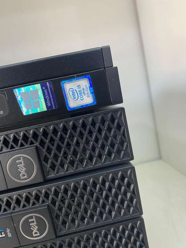 Dell Optiplex 3060 Tiny Core i5 - 8 Gen Mini Desktops 256 Ssd 8 Gb Ram DDR 4
