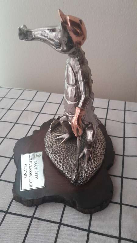Lost City Golf challenge 2010 second place trophy