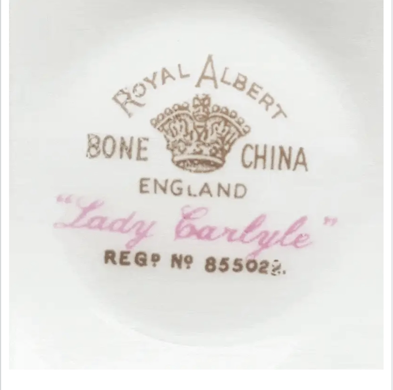 Royal Albert Lady Carlyle Pattern Tea Set