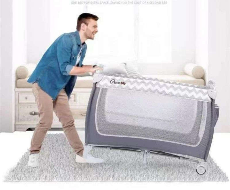 Baby Centre Travel Cot With Folding Mattress