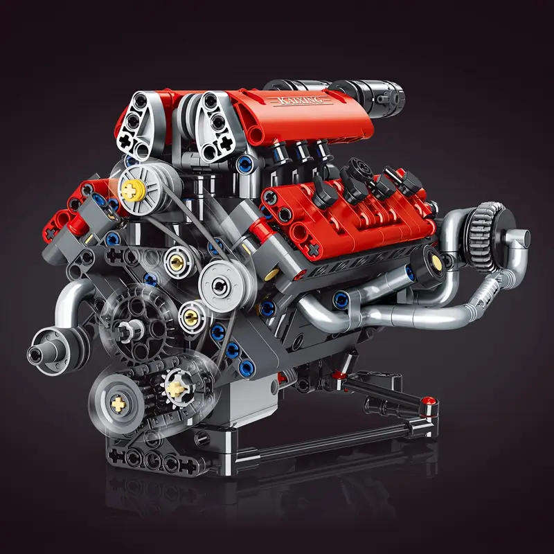 V8 engine scale build your own kit