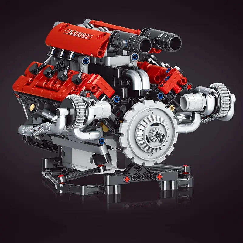 V8 engine scale build your own kit