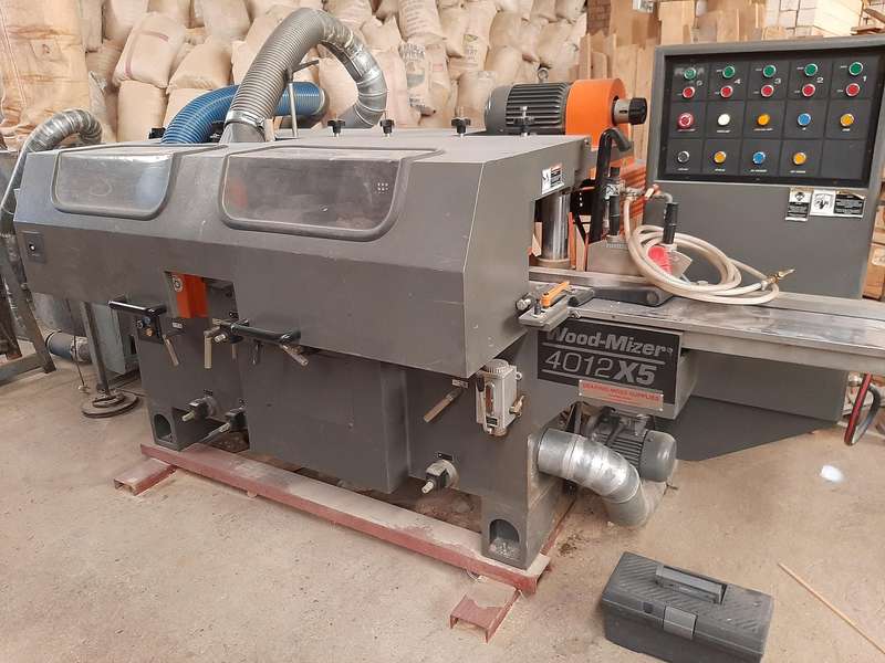 Wood-Mizer model 4012X5NH, 5-head Planer-Moulder
