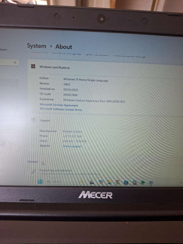 Mecer Notebook