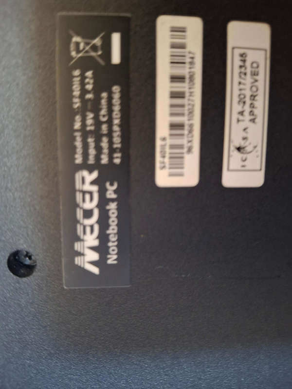 Mecer Notebook