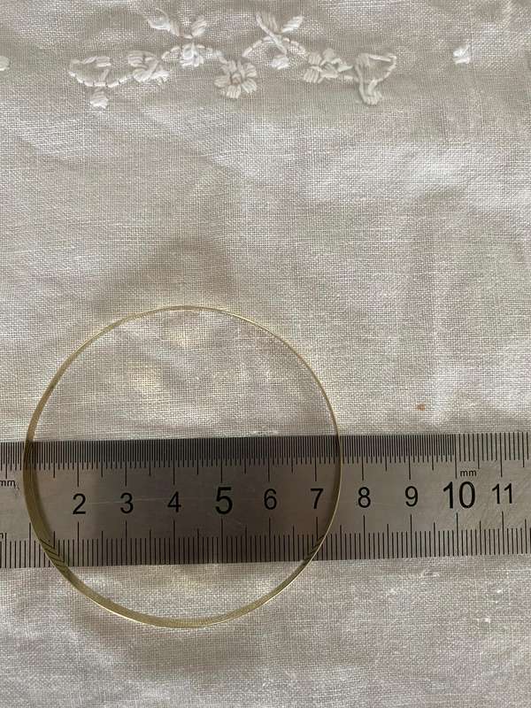 4mm Gold Bangles for sale